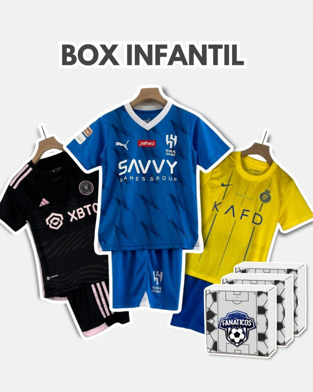 INFANTIL (Camisa + Short) | FANÁTICOSBOX