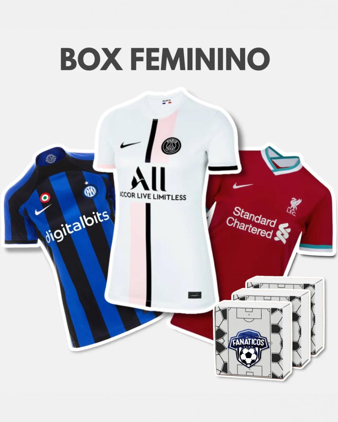 Box Lendária Feminina | FANÁTICOSBOX